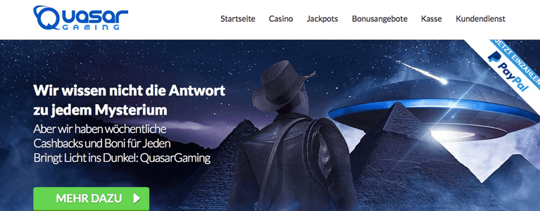 Startseite Quasar Gaming Casino 