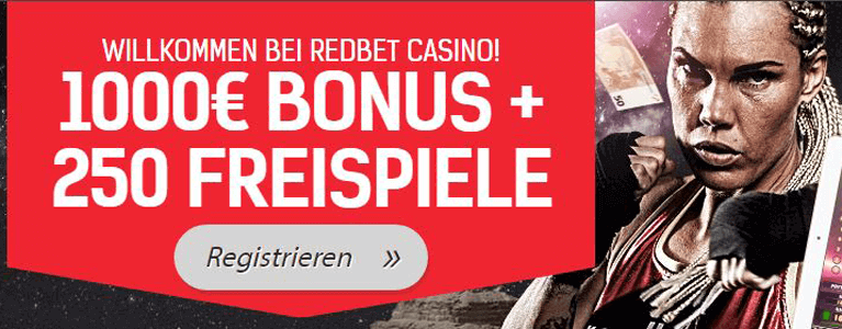 Redbet Casino Bonus für Neukunden nutzen