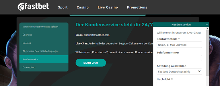FastBet Support 