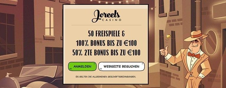 Joreels Casino Bonus