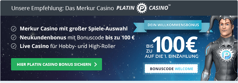 Merkur Casino Empfehlung: Platin Casino
